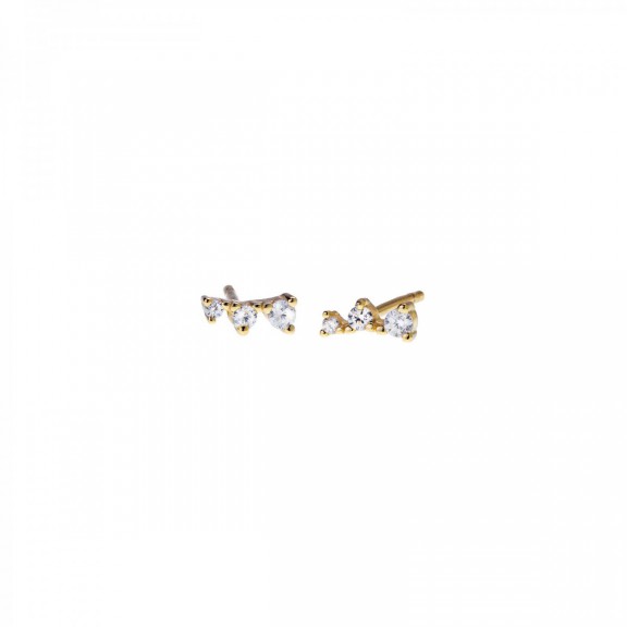 Pendientes Affection Oro Frontal
